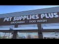 Pet Store Tour with a DOG WASH - Pet Supplies Plus