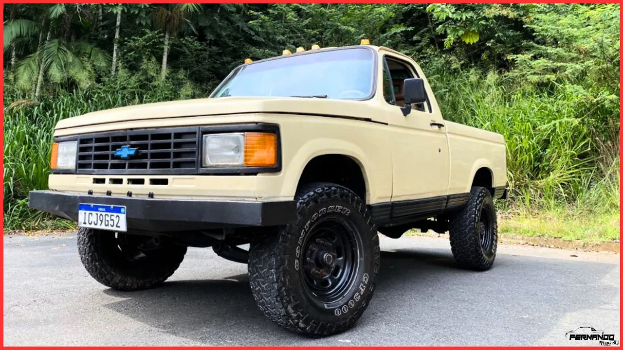 CHEVROLET A20 ANO 1987 *6 CILINDROS* PROJETO MONSTRO, INTERIOR NO CAPRICHO