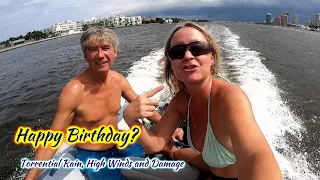 SDA116 Happy Birthday? Torrential Rain, High Winds and Damage