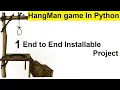 HangMan Game Using Python Tkinter Python Projects