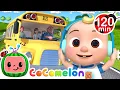 Download Lagu Wheels on the Bus Go Round and Round! | CoComelon | Animals for Kids | Sing Along Songs for Kids