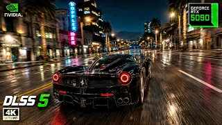 GTA V – Night DLSS 5 Neural Rendering in GTA 5 – Graphics Comparison