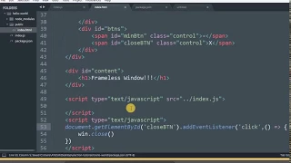 Frameless Window In Electron Electron Tutorial