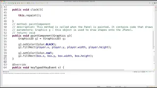 Movement and Collision Detection with Java Swing