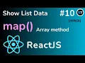 ReactJS Map Function Explained Easy Step-by-Step Tutorial HINDI - Part