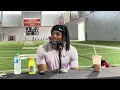 Ohio State s Cameron Martinez discusses where he worked to improve this offseason