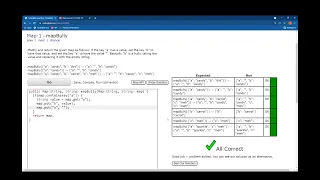 CodingBat Walkthrough Map-1
