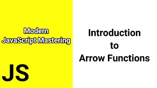 Introduction to Arrow Functions In Javascript Javascript ES6 tutorial for beginners Time For Code