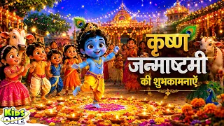कृष्ण जन्माष्टमी स्पेशल सांग | प्यारे बाल कृष्ण | Janmashtami Song | Baby Songs | Hindi Rhymes