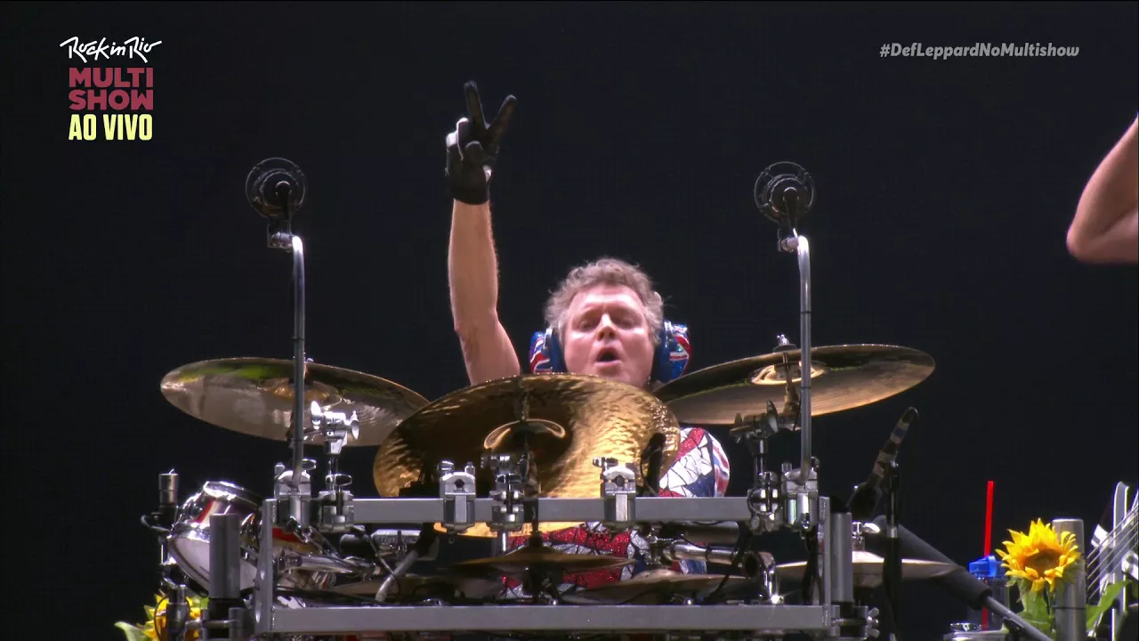 Rick Allen Drums Solo - Rock in Rio 2017 - 1080p - PRO-SHOT