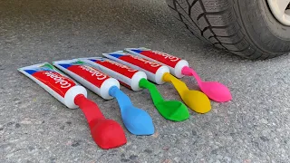 COCA COLA BALLOON VS CAR, Coca Cola Zero, PowerAde, Fanta, Sprite, Fruko and Mentos Diff Unde