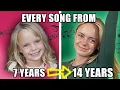 Every Song from Jazzy Skye s from Age 9 - Age 14