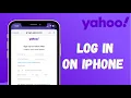 Yahoo Login Mobile App Yahoomail Login on iPhone
