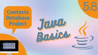 Contacts Database Project - Java Basics 5 8