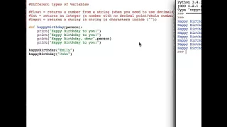 12 Python Tutorial Function with Variables