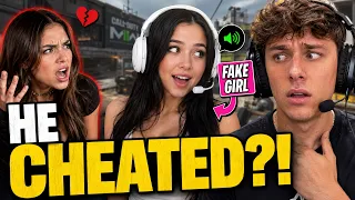 Guy Cheats on GF w/ Fake Girl on Call of Duty