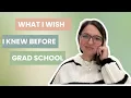WHAT I WISH I KNEW BEFORE GRAD SCHOOL TO BECOME A THERAPIST Clinical Mental Health Counseling
