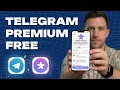 Telegram Premium for Free - I Tried It Myself and It Works
