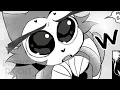husk gives angel dust kitten eyes - hazbin hotel comic dub