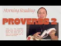 Morning Bible Reading Proverbs 2 ESV