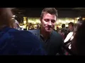 That one time Garrett Hedlund kissed me on the cheek