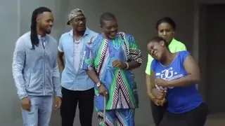 mercy johnson and flavour at professor johnbulls residence