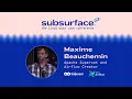 Functional Data Engineering Best Practices Subsurface Summer 2020