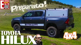 TOYOTA HILUX 2.8 4x4 Lounge | PICKUP da RAID allestito x offroad by TOTANI 👍EXTREME