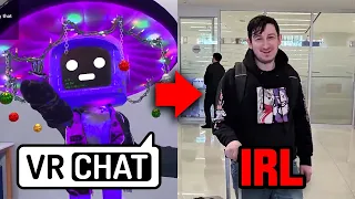 My VRC friend from overseas came to visit Korea in real life!✈️【 VRchat 】