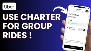 How To Use Uber Charter for Group Rides