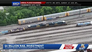 Transportation secretary announces multi-billion-dollar rail investment while in Cincinnati