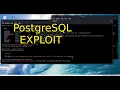 Ethical Hacking Thought Process PostgreSQL Exploit
