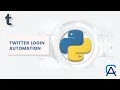 Login automatically in twitter using python