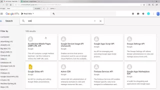 Google Sheets API - Read Data