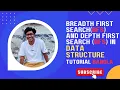 BFS and DFS Graph Traversals Breadth First Search BFS Depth First Search DFS in Data Structure