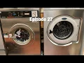 Laundromat day Episode 27 Wascomat Super Senior W640 Hot Wash Cycle action Full cycle