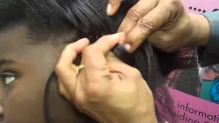 LEARN TREE BRAID WEAVE HAIR EXTENSIONS - ON CORNROWS