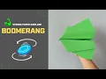 Download Lagu I Tested BOOMERANG AIRPLANE | How to Make Boomerang Plane, DIY Origami Paper Plane Tutorial