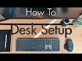 How to Make a Minimalist Desk Setup 2022