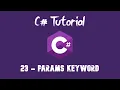 C Tutorial For Beginners - 23