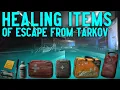 Escape from Tarkov Healing Items and Syringes Details and Effects