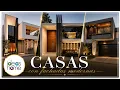 IDEAS DE CASAS con fachadas modernas FACHADAS MODERNAS LAS MEJORES IDEAS