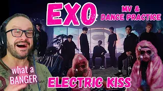 Download BANGER ALERT!!! EXO 엑소 - ELECTRIC KISS - MV + Dance Practice reaction MP3