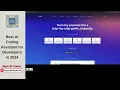 Best AI Coding Assistant for Developers in 2024