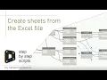 Dynamo - Create sheets from the Excel file