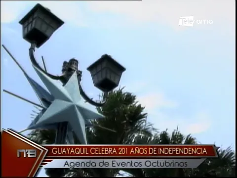 Guayaquil celebra 201 años de Independencia agenda de eventos Octubrinos
