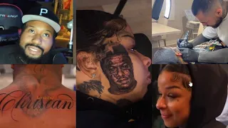 Black Love Y'all! Akademiks reacts to Chrisean & Blueface tattooing each other’s names AGAIN!