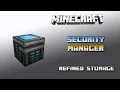 Security Manager and Security Card Refined Storage Tutorial English German