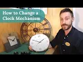 How to Change a Clock Mechanism DIY Clock Movement Guide Clock Shop