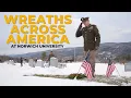 Wreaths Across America at Norwich Veterans Remembered Honored